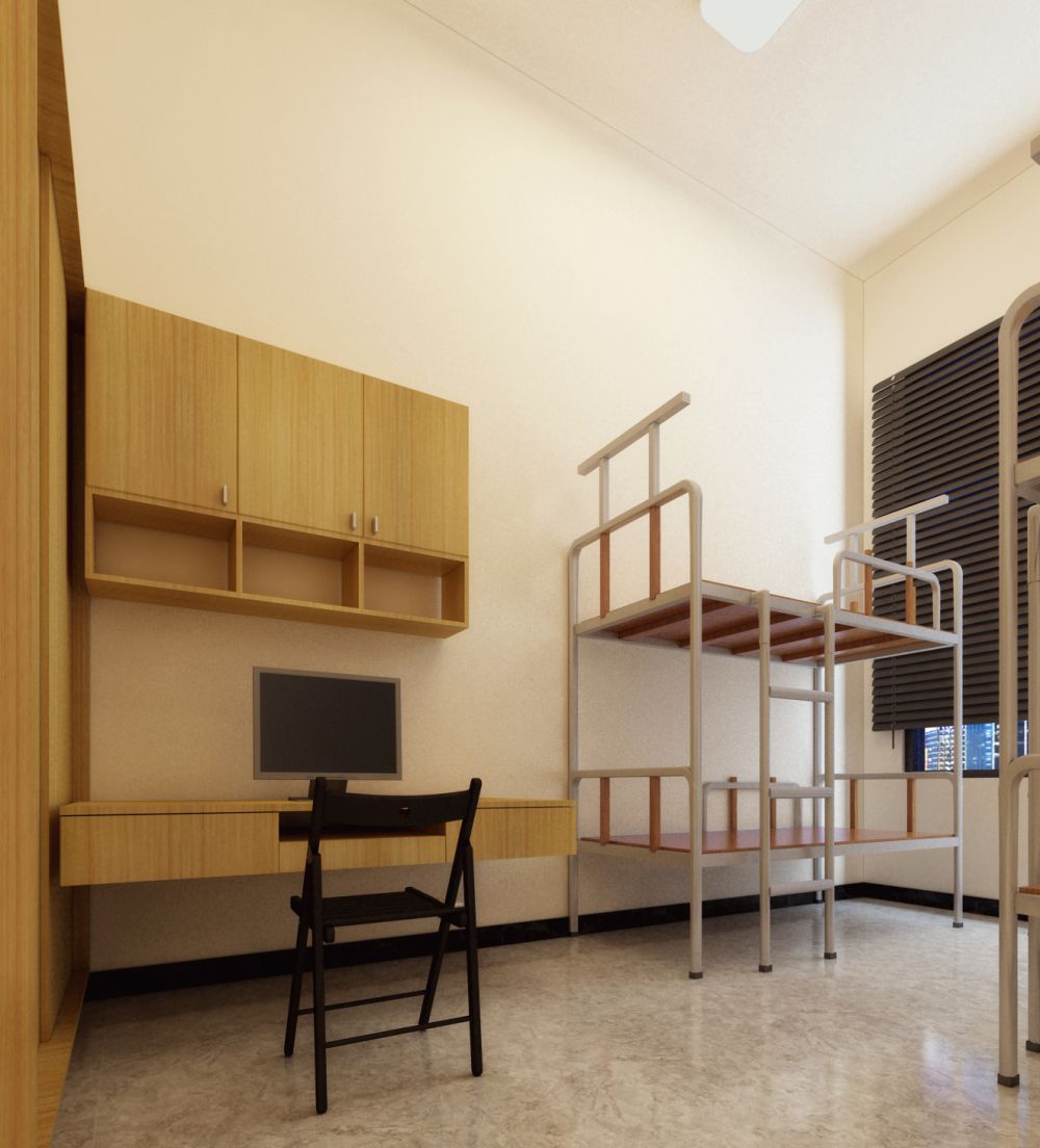 中化石油中山金澤培訓室、宿舍裝修設計